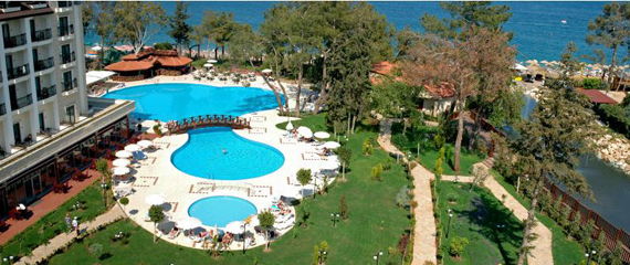 Sentido Palmet Beach Resort 5*, Turkijoje, Kemere
