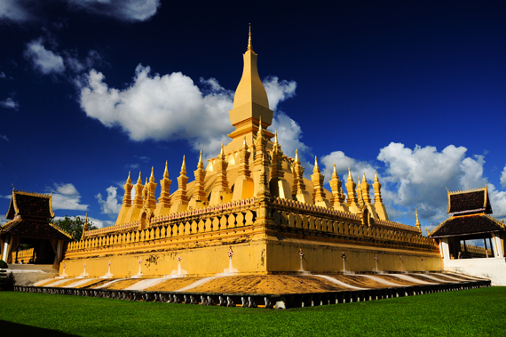 Pha That Luang šventykla Laose