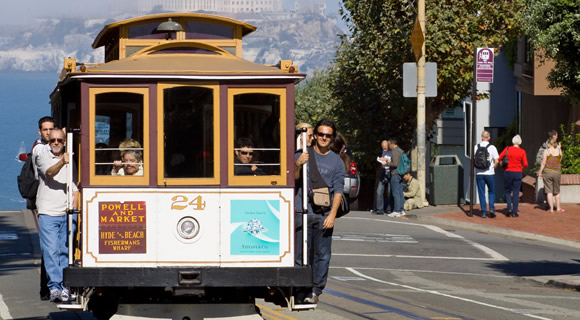 San Francisko tramvajus
