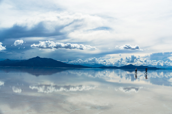 Salar de Uyuni druskos ežeras Bolivijoje