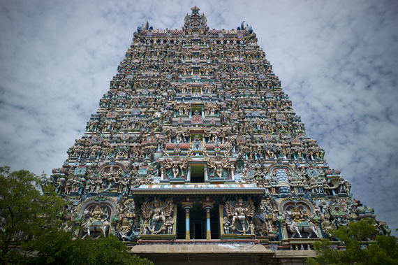 Srirangam šventykla Indijoje