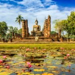 Sukhothai miestas - Tailando širdis