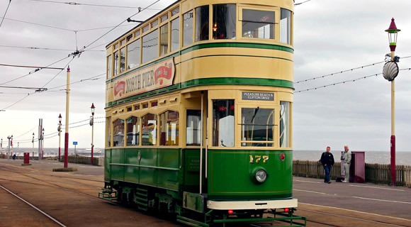 Blekpulo tramvajus